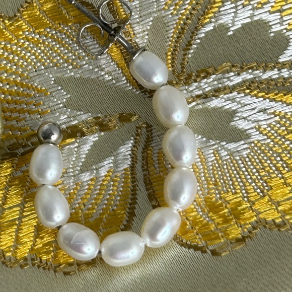 Honora Pearl 925 Sterling Earrings - Picture 2 of 2